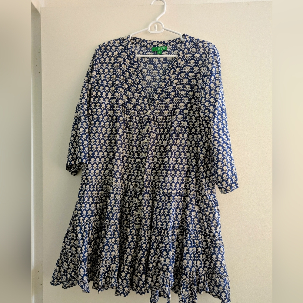 Blue Floral Dress